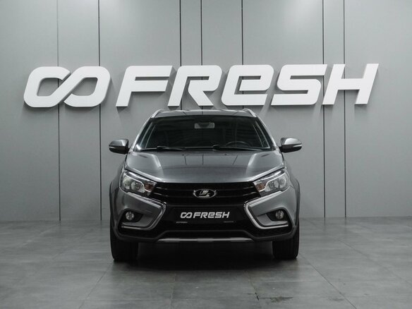 2019 Lada (ВАЗ) Vesta SW Cross I, серый, 1210000 рублей - вид 2