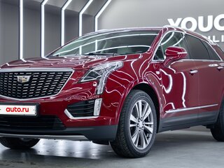 2020 Cadillac XT5 I Рестайлинг, красный, 3175000 рублей, вид 3