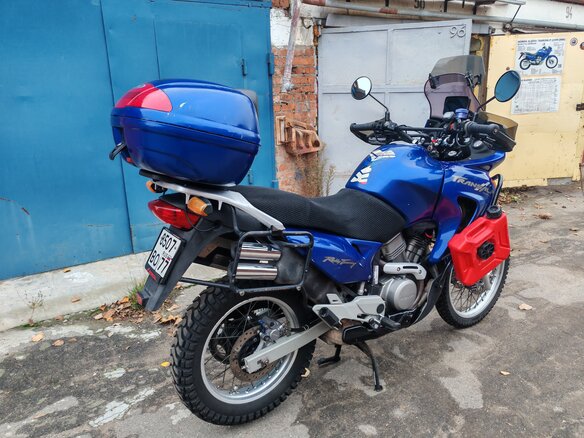 2001 Honda XL650V Transalp, синий, 450000 рублей - вид 19