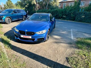 2014 BMW 4 серии 420d xDrive F32/F33/F36, синий, 2140000 рублей, вид 3