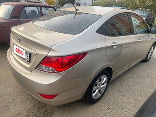 2011 Hyundai Solaris I, бежевый, 589000 рублей, вид 5