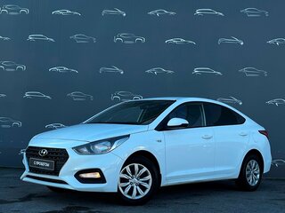 2019 Hyundai Solaris II, белый, 1329800 рублей, вид 1