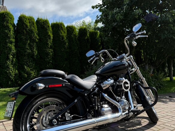 2020 Harley-Davidson Softail Standard, чёрный, 1120000 рублей - вид 11
