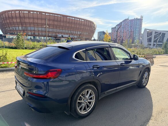 2019 BMW X4 20i II (G02), синий - вид 1