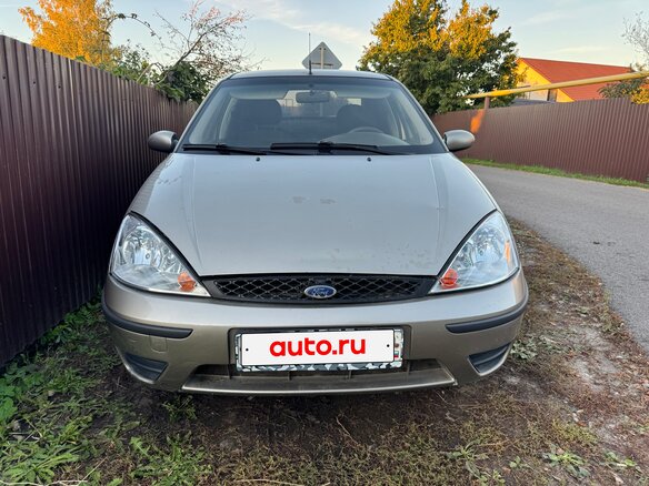 2003 Ford Focus I Рестайлинг, коричневый - вид 3