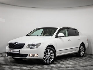 2012 Skoda Superb II, белый, 784777 рублей, вид 1