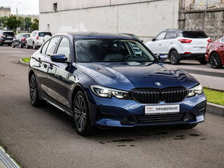 2020 BMW 3 серии 318i VII (G2x), синий, 3136000 рублей, вид 5