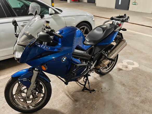 2007 BMW F 800 ST, синий, 390000 рублей - вид 1