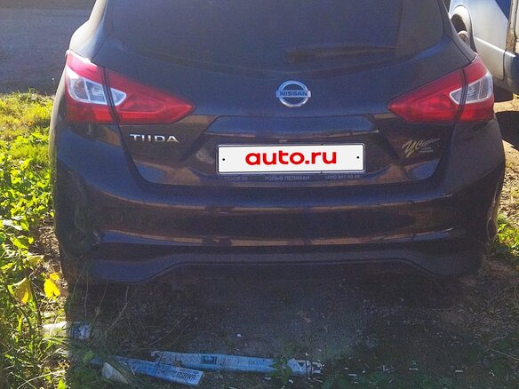 2015 Nissan Tiida II, чёрный, 960000 рублей - вид 1