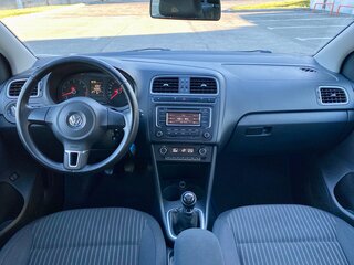 2015 Volkswagen Polo V, синий, 780000 рублей, вид 3