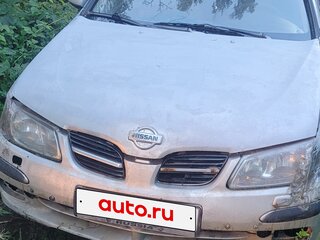 2002 Nissan Almera II (N16) Рестайлинг, серебристый, 115000 рублей, вид 1