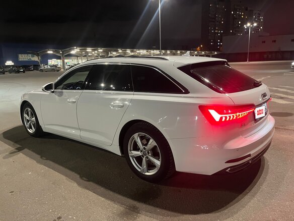 2019 Audi A6 40 TDI V (C8), белый - вид 15
