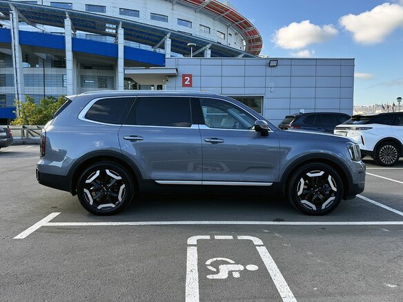 2022 Kia Telluride I Рестайлинг, голубой, 4299000 рублей - вид 5