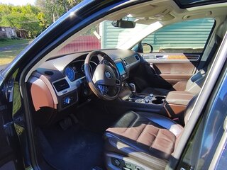 2016 Volkswagen Touareg II Рестайлинг, синий, 3050000 рублей, вид 5