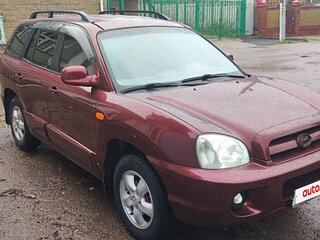 2008 Hyundai Santa Fe Classic Classic, красный, 620000 рублей, вид 3