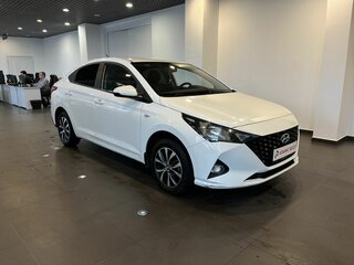 2020 Hyundai Solaris II Рестайлинг, белый, 1320000 рублей, вид 1