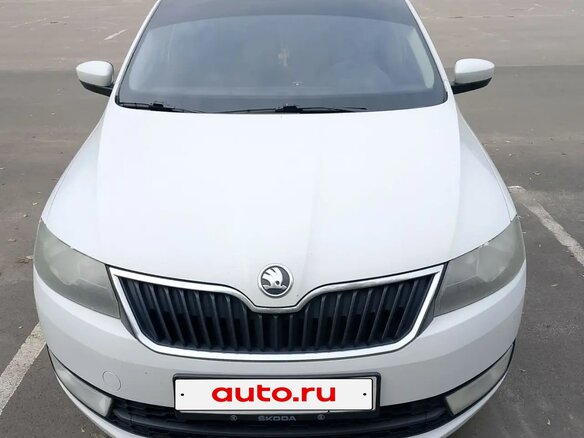 2014 Skoda Rapid I, белый, 650000 рублей - вид 1