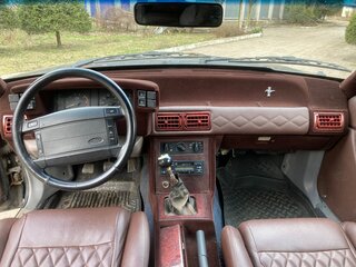 1992 Ford Mustang III Рестайлинг, синий, 640000 рублей, вид 3