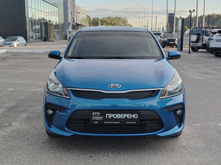 2017 Kia Rio IV, синий, 1142876 рублей, вид 2
