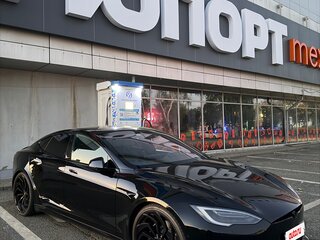 2021 Tesla Model S Long Range I Рестайлинг 2, чёрный, 6050000 рублей, вид 2