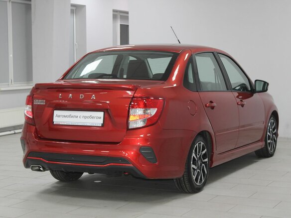 2022 Lada (ВАЗ) Granta Drive Active I Рестайлинг, красный, 899900 рублей - вид 5