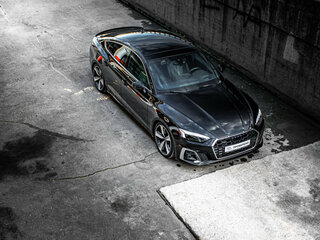 2020 Audi A5 Sportback 45 TFSI II (F5) Рестайлинг, чёрный, 4699000 рублей, вид 3