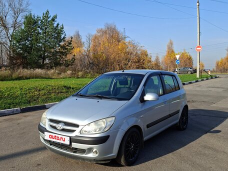 2006 Hyundai Getz I Рестайлинг, серебристый, 485000 рублей, вид 1
