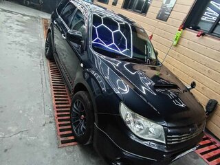 2009 Subaru Forester III, серый, 1400000 рублей, вид 4