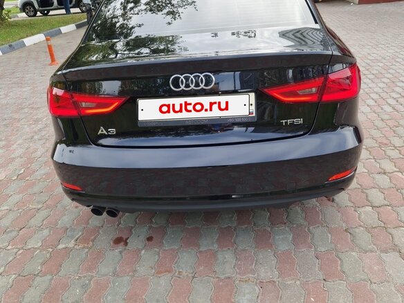 2014 Audi A3 III (8V), чёрный, 1750000 рублей - вид 3
