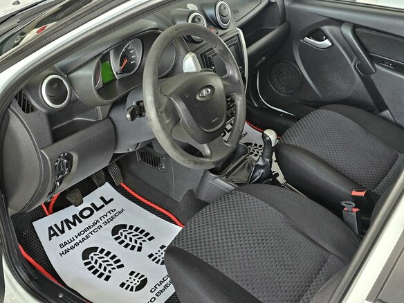 2013 Lada (ВАЗ) Granta I, белый, 399000 рублей - вид 9