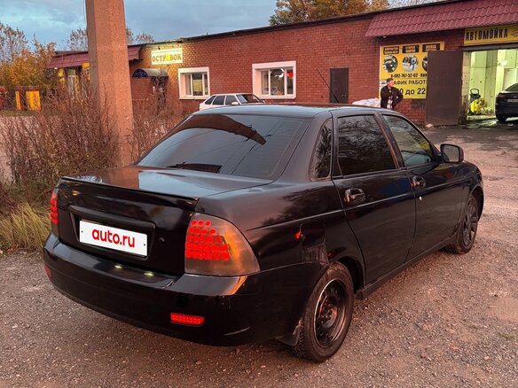 2012 Lada (ВАЗ) Priora I, чёрный, 130000 рублей - вид 3