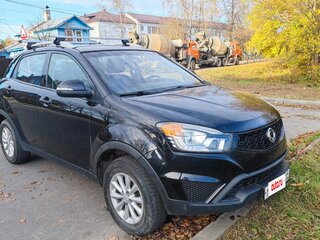 2013 SsangYong Actyon II Рестайлинг, чёрный, 950000 рублей, вид 2