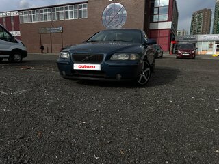 2005 Volvo S60 I Рестайлинг, синий, 530000 рублей, вид 2
