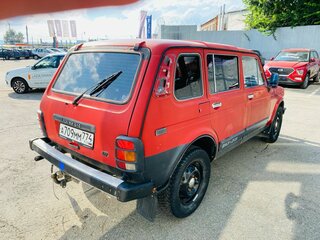1998 Lada (ВАЗ) 2131 (4x4) I, красный, 130000 рублей, вид 4