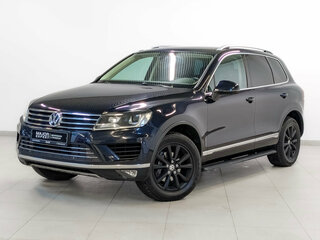 2016 Volkswagen Touareg II Рестайлинг, чёрный, 2650000 рублей, вид 1