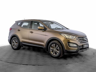 2012 Hyundai Santa Fe III, бежевый, 1545000 рублей, вид 3