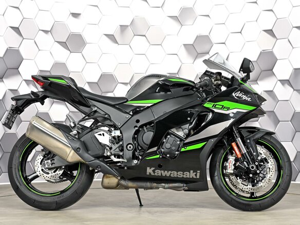 2024 Kawasaki ZX-10R Ninja, чёрный, 1977000 рублей - вид 2