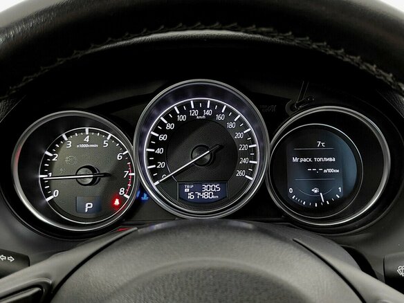 2015 Mazda 6 III (GJ) Рестайлинг, белый, 1750000 рублей - вид 5