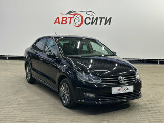 2020 Volkswagen Polo V Рестайлинг, чёрный, 1535000 рублей, вид 1
