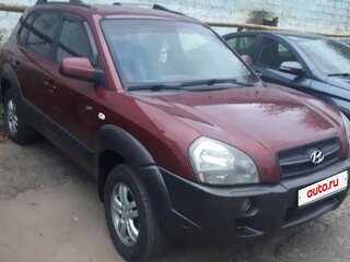 2006 Hyundai Tucson I, красный, 650000 рублей, вид 3