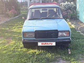 2003 Lada (ВАЗ) 2107, голубой, 130000 рублей, вид 1