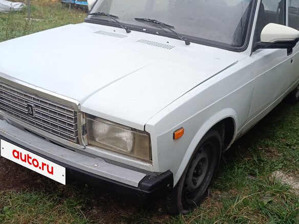2008 Lada (ВАЗ) 2107, белый, 130000 рублей - вид 1