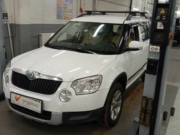 2011 Skoda Yeti I, белый, 580000 рублей