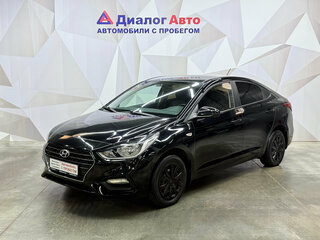 2018 Hyundai Solaris II, чёрный, 1050000 рублей, вид 1