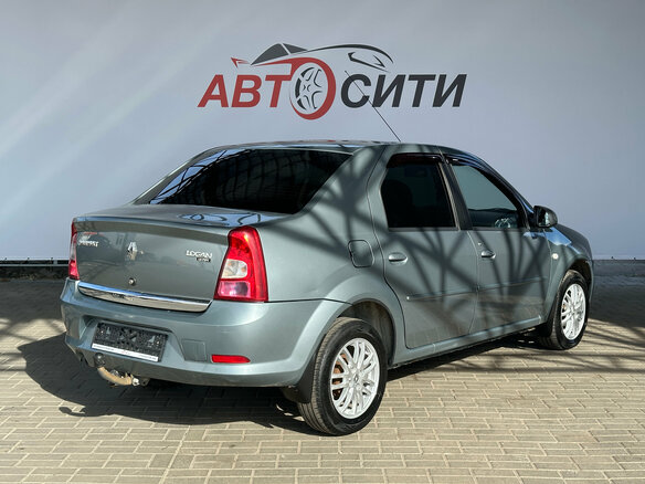 2011 Renault Logan I Рестайлинг, синий, 550000 рублей - вид 5
