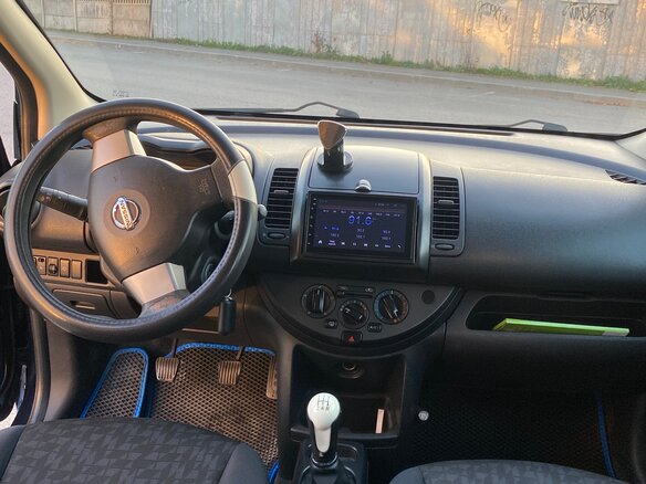 2007 Nissan Note I, синий, 530000 рублей - вид 8