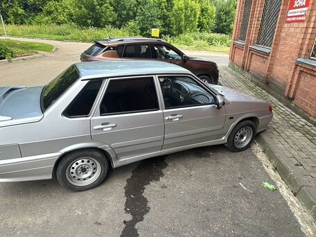 2005 Lada (ВАЗ) 2115, серебристый, 220000 рублей, вид 4