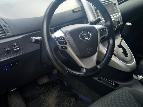 2012 Toyota Verso I Рестайлинг, чёрный, 1150000 рублей - вид 6
