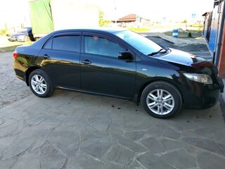 2007 Toyota Corolla X (E140, E150), чёрный, 1050000 рублей, вид 4