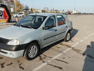 2006 Renault Logan I, серебристый, 320000 рублей, вид 1